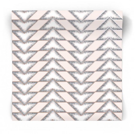Nowoczesna tapeta w trójkąty 90452