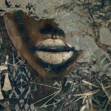 Fototapeta złote usta 