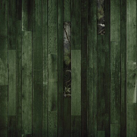 Drewniana strukturalna fototapeta 