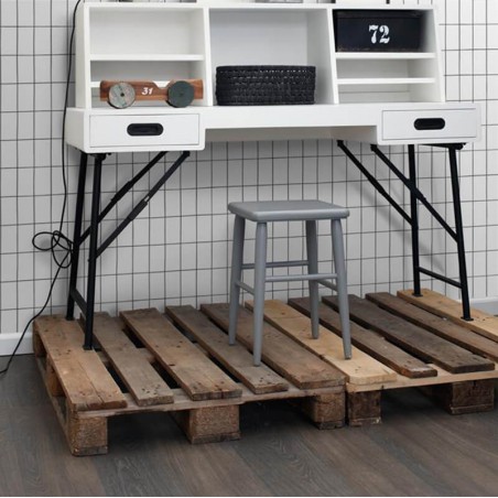 Tapeta w szaro białą siatkę geometryczna