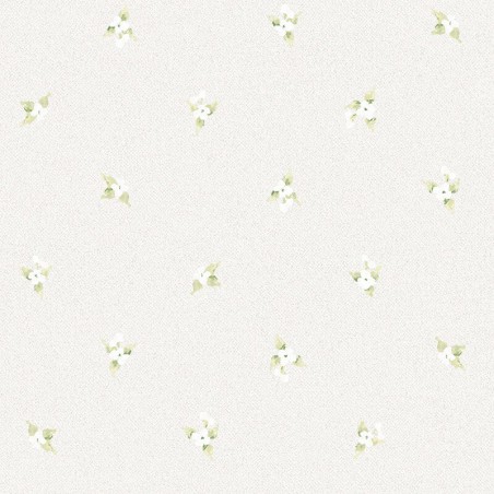 Minimalistyczna tapeta w kwiaty