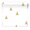 złote błyszczące trójkąty tapeta