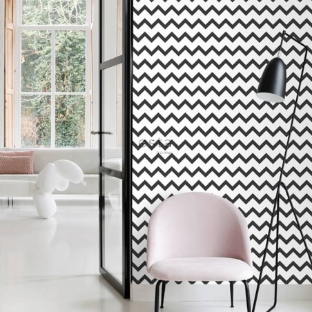 Tapeta ścienna 139115 zygzak