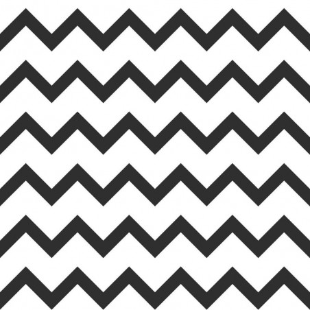 Tapeta czarno białę zygzaki