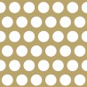 Złota tapeta w kropki 139116