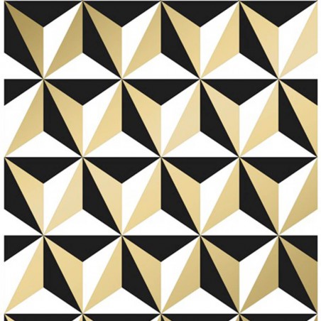 Nowoczesna tapeta geometryczna 3D