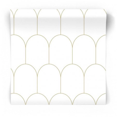 Tapeta złota art deco