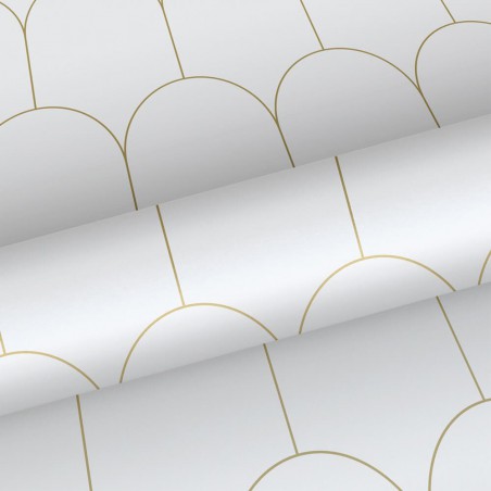 Tapeta art deco złota 139139
