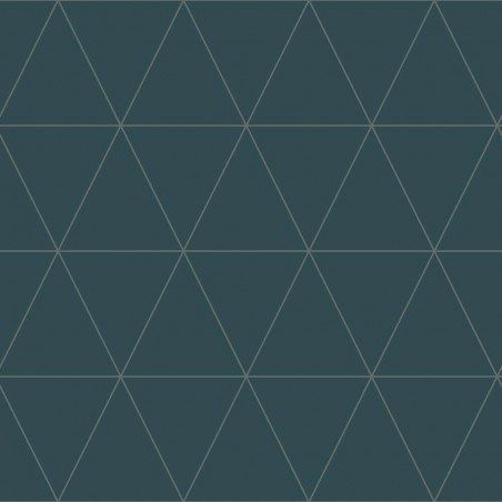 Granatowa geometryczna tapeta 