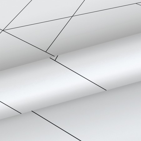 tapeta biała w czarne linie