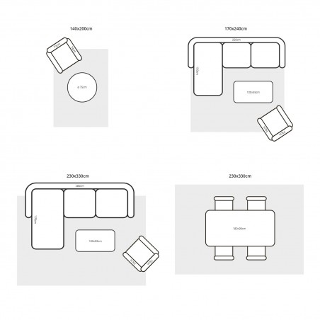 Orientalny dywan grafitowy 9148