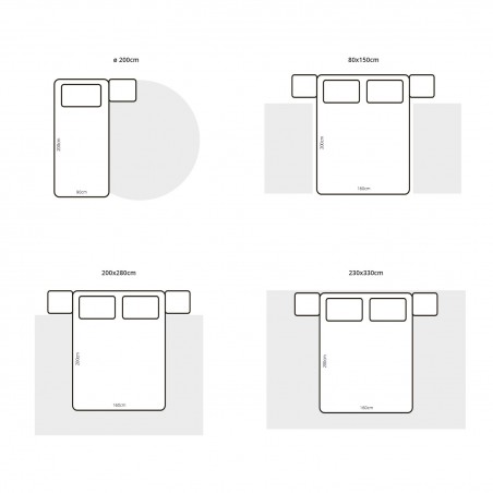 Dywan w stylu nowojorskim 8422 glitter