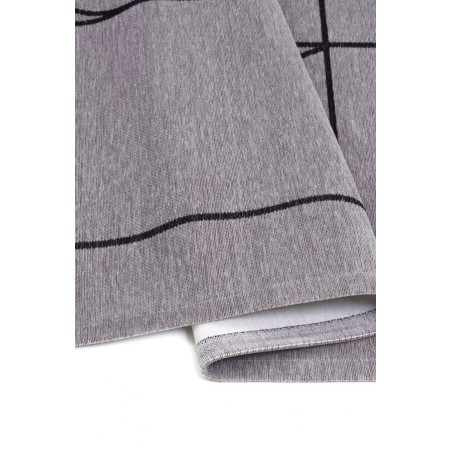 nowoczesny dywan z geometrycznym wzorem