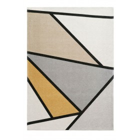 Geometryczny dywan do salonu