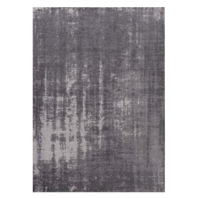 Szaro-czarny dywan do salonu