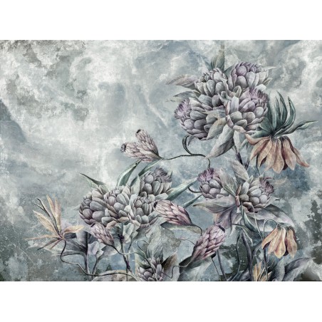 Fototapeta do salonu wzory kwiatowe 