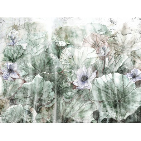 Fototapeta w różnobarwne kwiaty 