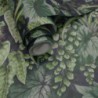 Zielona tapeta z motywem roślinnym