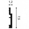 Listwa przypodłogowa SX187 Orac Decor 7,5 cm