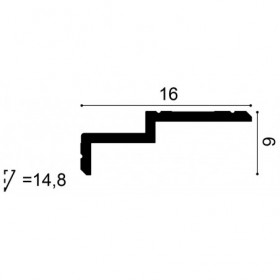 Biała listwa oświetleniowa C391 Orac Decor 2