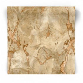 Winylowa tapeta imitująca kamień marmur ciepły brąz beż