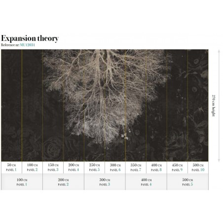 Drzewo na czarnym tle - MU12031