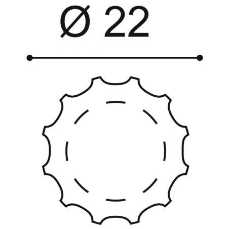 Kolumna dekoracyjna biała K1002 Orac Decor