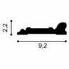Ozdobny profil ścienny wodoodporny DX119-2300 9,2 cm