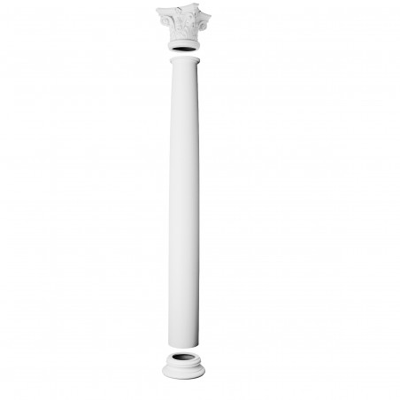 Biała kolumna zestaw K1102 K1152 K1122 Orac Decor