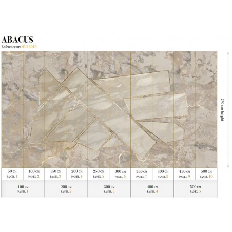 Jasna fototapeta we wzory geometryczne