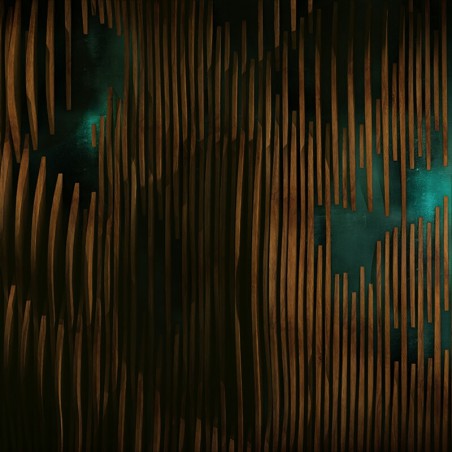 Fototapeta złote paski kolor morski