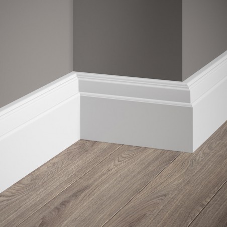 Biała listwa przypodłogowa MD363