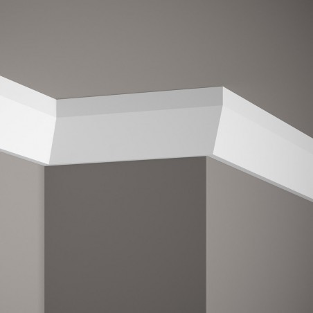 Ozdobna biała listwa sufitowa LED Mardom Decor 2,7 cm