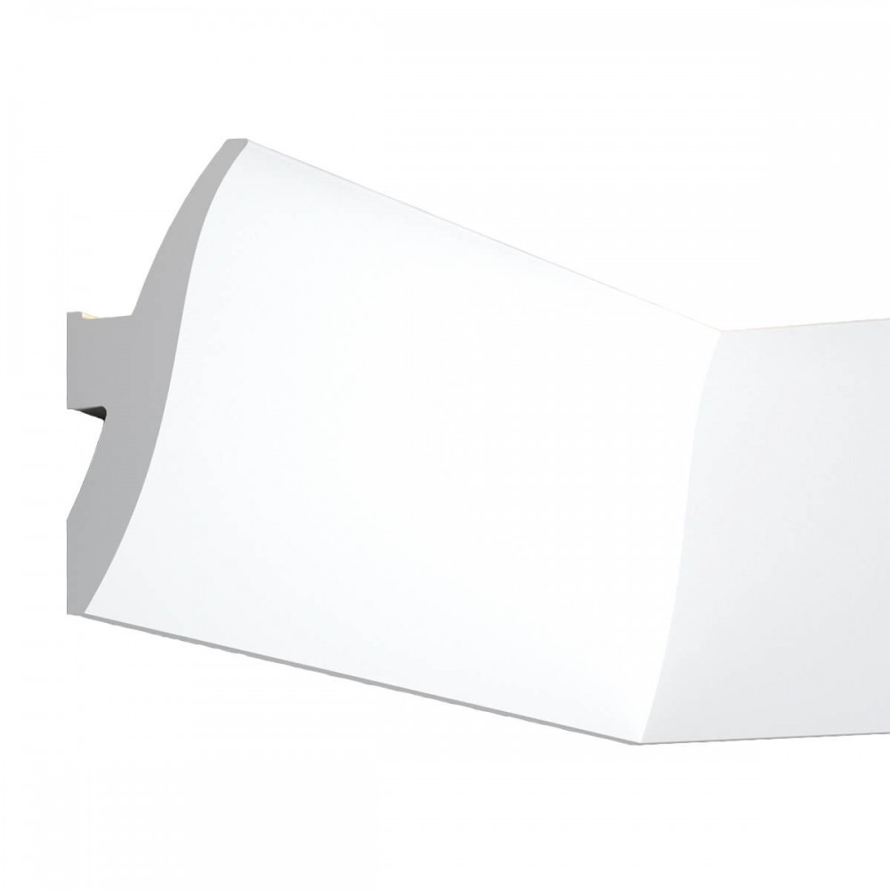 Wysoka listwa oświetleniowa LED przysufitowa biała - Mardom Decor QL009 - 12 cm