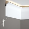 Minimalistyczna listwa sufitowa LED