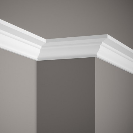 Niska zdobiona listwa przysufitowa Mardom Decor 5,2 cm