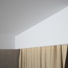 Gładka duża listwa maskująca oświetleniowa LED Mardom Decor 5,5 cm