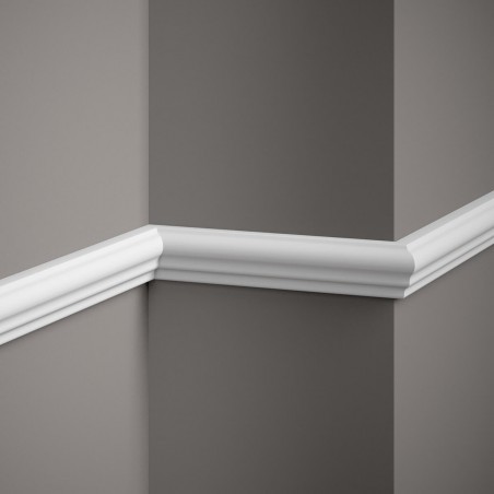 Ozdobna matowa listwa ścienna do malowania Mardom Decor 2 cm