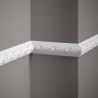 Dekoracyjna biała giętka listwa naścienna FLEX Mardom Decor 2 cm