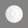 Ozdobna biała rozeta sufitowa Mardom Decor 4 cm