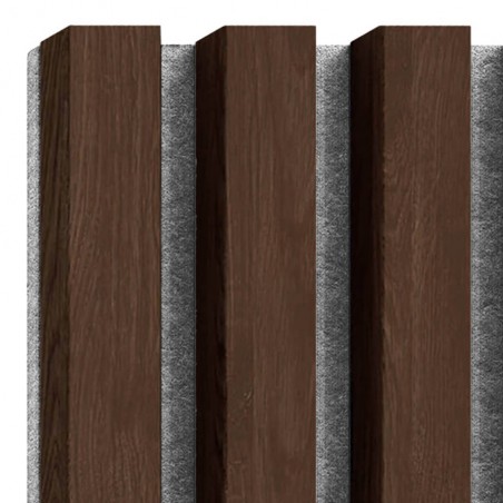 Lamele na filcu kolor orzech