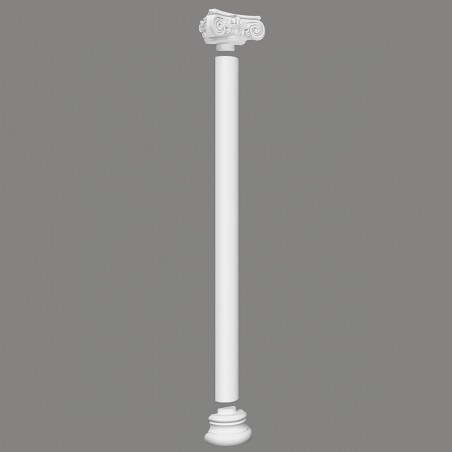 Elegancka biała półkolumna Mardom Decor