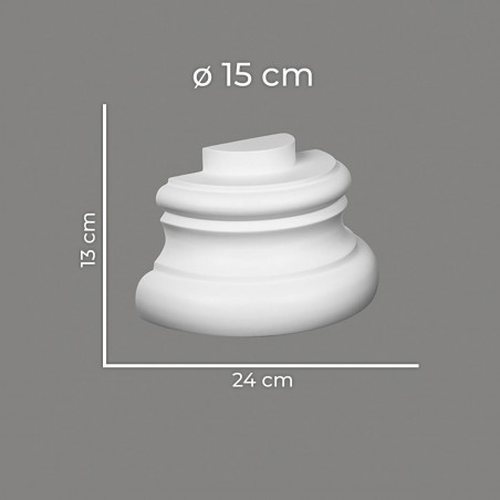 Ozdobna baza półkolumny Mardom Decor