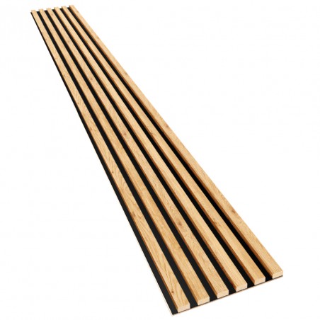 Lamele na płycie HDF dąb naturalny