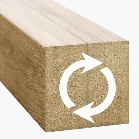 Lamele slim drewniane