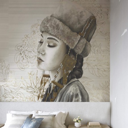 Fototapeta na wymiar mongolska księżniczka Muance MU14025