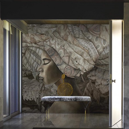 Fototapeta z motywem kultury afrykańskiej Muance MU14040