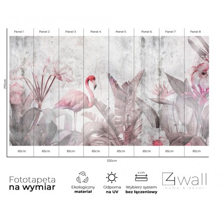 Szara fototapeta do łazienki