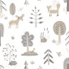 tapeta dla dzieci zwierzęta las
