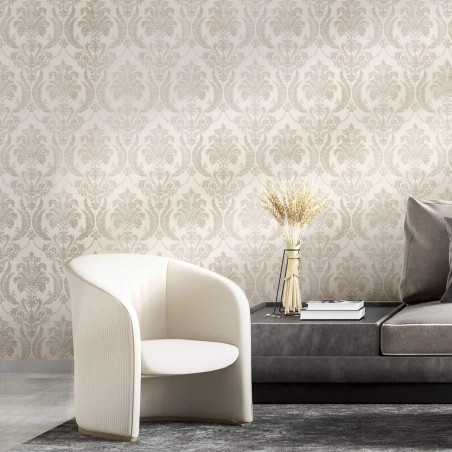 tapeta do pokoju roślinny ornament